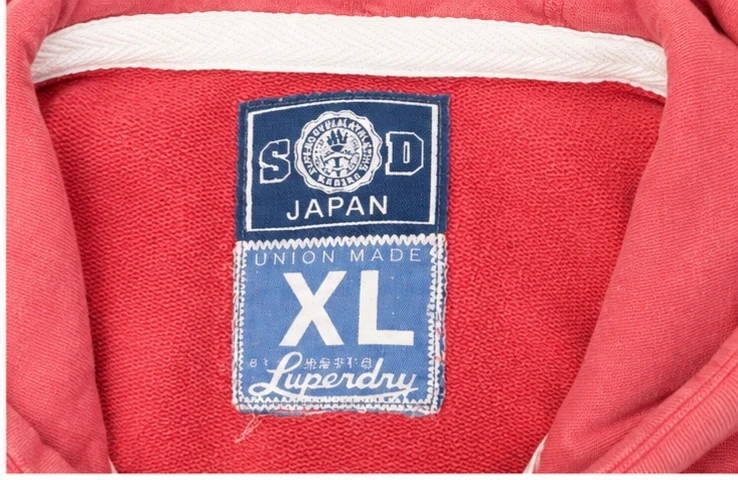 Superdry Pink Hoodie – Japan – Size S / XL slim fit – photo 2